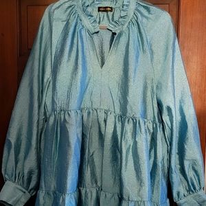 COPY - NWOT Stine Goya Jasmine Turquoise Dress Size L